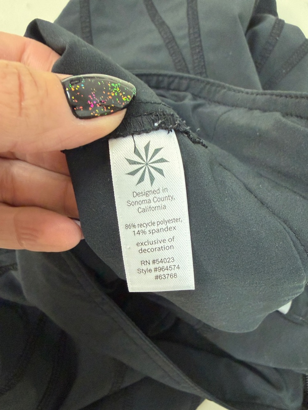 Athleta Wear About Skirt Skort Black Pleated Sz 2! - Picture 9 of 9